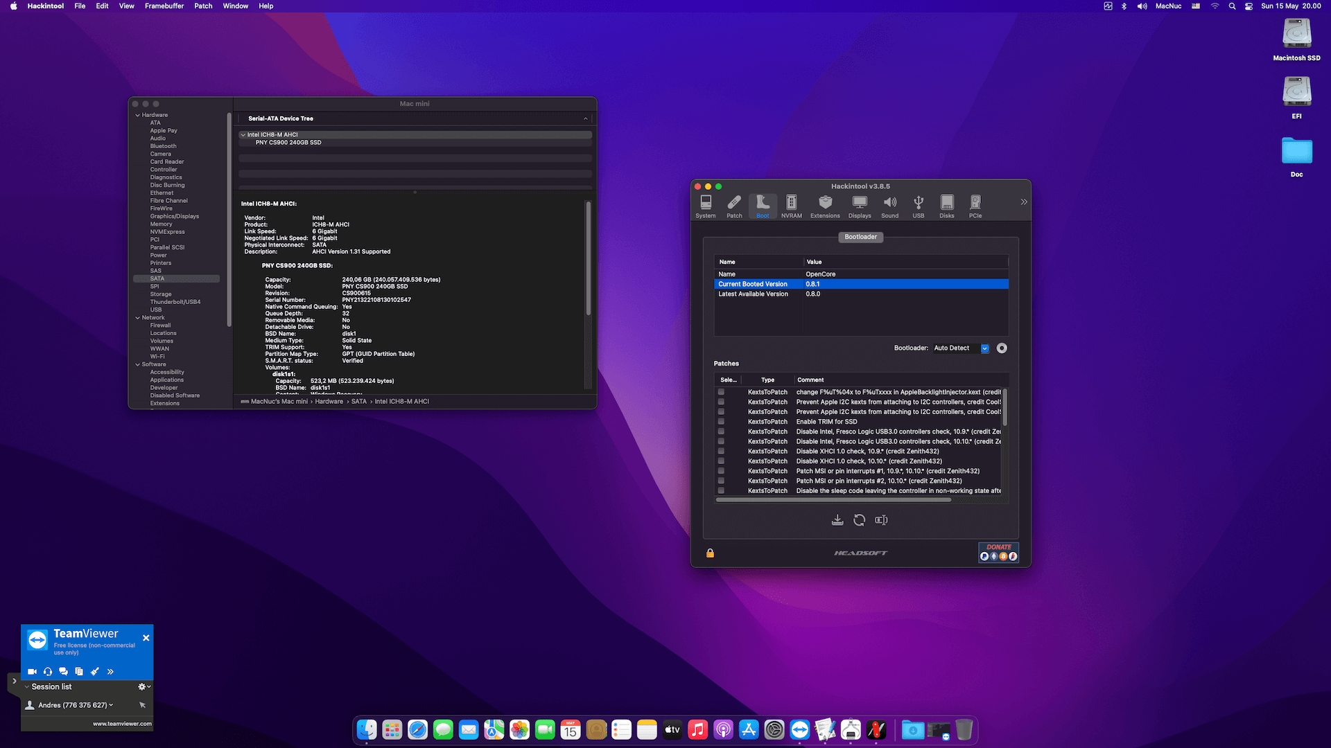 Intel NUC Kit NUC8i3BEH [CoffeeLake + Intel UHD 655]   OpenCore 8